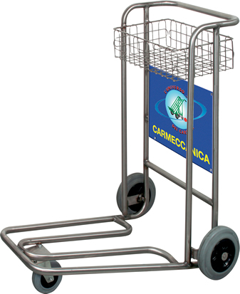 carrello portabagagli base in tubo